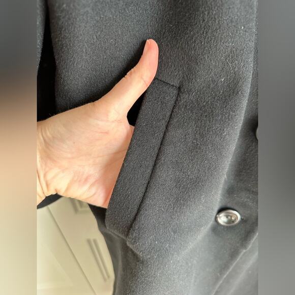 Forecaster of Boston long wool cashmere coat - Picture 3 of 7